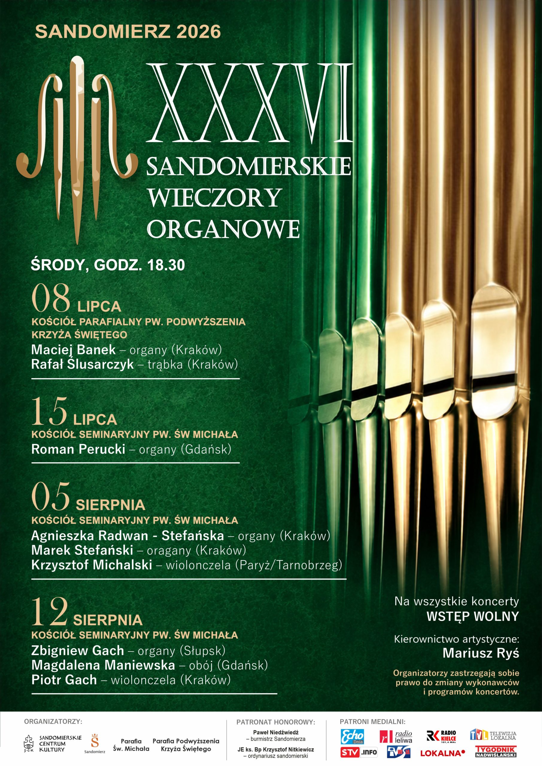 2026 Wieczory organowe